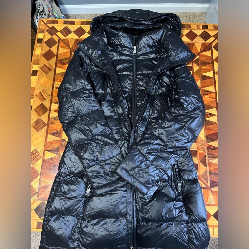 Andrew Marc Puffer packable lightweight down Jacket